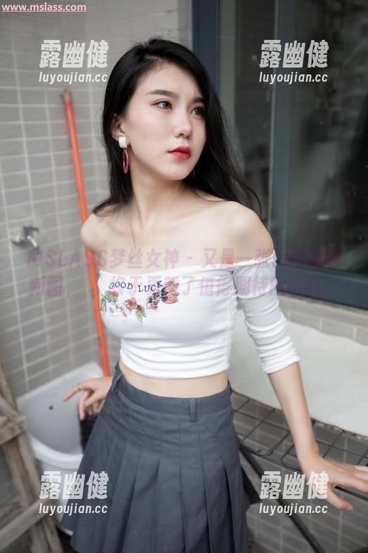 MSLASS梦丝女神 - 又是一张田园萌妹新图，玥玥终于更新了值得期待的图包！