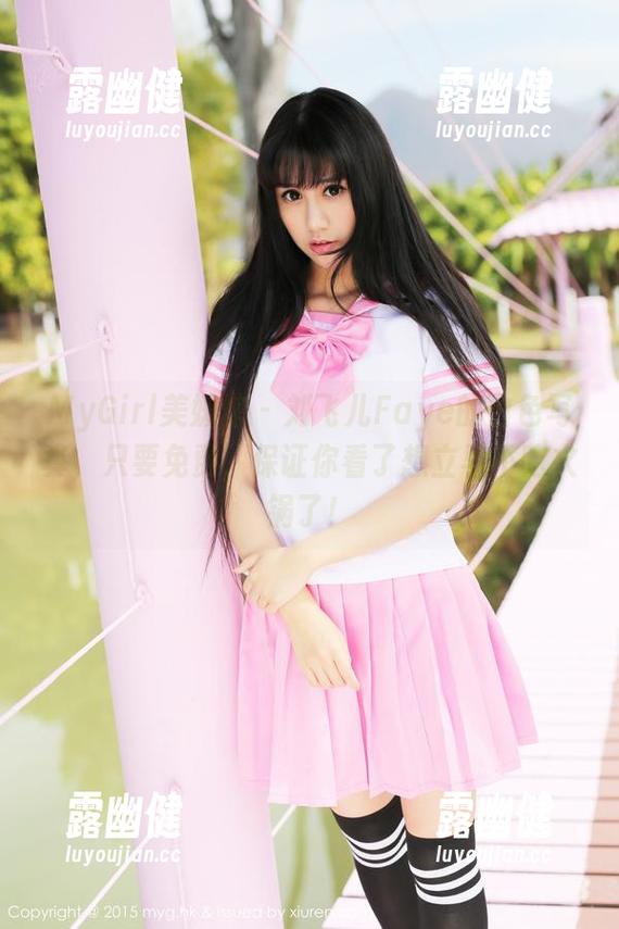 MyGirl美媛馆 - 刘飞儿Faye的白色写真，只要免费，保证你看了想立马不吃火锅了！