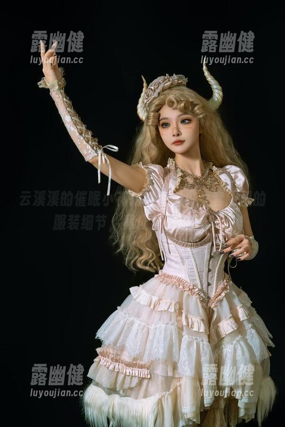 云溪溪的催眠小花招，苗疆少女套图里的服装细节，竟让我一秒动心。