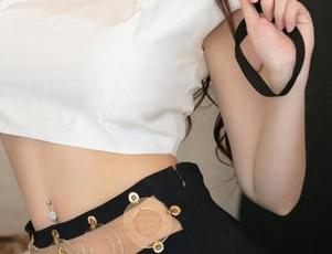 星颜社 – 潘娇娇+蕾丝=无与伦比美图，免费的，快来撩！