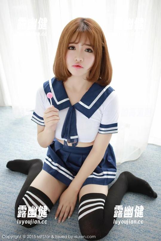 模范学院 - 柳侑绮Sevenbaby的高清图册，悄悄藏着的私密时光