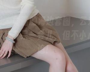 绮梦摄影 – 露露的海边套图，云彩都懒得掩饰，真想多呆一会儿，但不小心被海浪追！